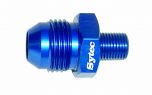 Alloy Straight Union 10x1 - jic8  (Blue)