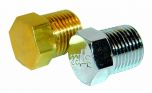 Malpassi Guage Port Balanking Plug (Brass)