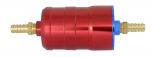 BULLET FUEL FILTER 10mm-10mm (Red)