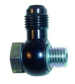 WEBER DCOE - DCO/SP Straight JIC6 (AN6) Fuel Union Assembly ( Black )