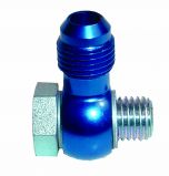 WEBER DCOE - DCO/SP Straight JIC6 (AN6) Fuel Union Assembly ( Blue )