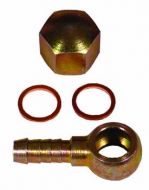 Steel 8mm Banjo & Cap Nut Assembly (Bosch 0580254044)