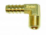 Sytec Brass 90 Degree Union 1/4 NPT - 10mm (Facet 479813)