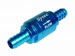 Sytec One Way Valve with 8mm push on tails (Blue)