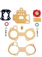 Dellorto DHLA 45 Service Kit including Anti-Surge Top Cover Gasket (E10 Compatible)