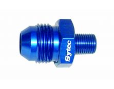 Alloy Straight Union 10x1 - jic8  (Blue)