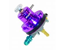 Sytec 1:1 Adjustable Motorsport Fuel Regulator (Jic6-8mm) Purple