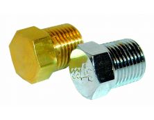 Malpassi Guage Port Balanking Plug (Brass)