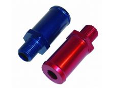 Alloy Straight Union 10x1 - 12mm (RED)