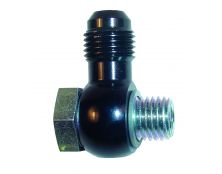 WEBER DCOE - DCO/SP Straight JIC6 (AN6) Fuel Union Assembly ( Black )