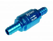 Sytec One Way Valve with 8mm push on tails (Blue)