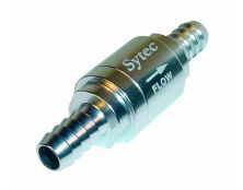 Sytec One Way Valve with 8mm push on tails (Silver)