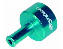 Alloy End Plug/Fuel Hose 8mm (Blue)