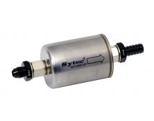 Sytec Motorsport High Flow Fuel Filter, 12mm in - jic6 out (Pre-Filter)