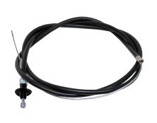 BLACK THROTTLE CABLE 4ft (1.3 Mtr) with nylon inner liner