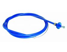 BLUE THROTTLE CABLE 4ft (1.3 Mtr) with nylon inner liner