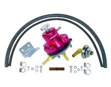 Sytec 1:1 Motorsport Adjustable Fuel Pressure Regulator Kit (Red) Fiat / Ford