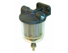 Malpassi Fuel Filter & Water Separator (Inox) Glass Bowl 1/4 gas