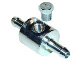 FUEL LINE GAUGE ADAPTOR (SOLID) 8mm Tails