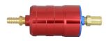 BULLET FUEL FILTER 15mm-10mm (Red)