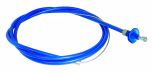 Motorsport Throttle Cable with Nylon Inner Liner (Blue) 4ft (1.3 Mtr) 