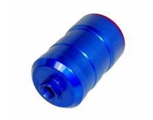 BULLET FUEL FILTER 1/4 NPT Female Unions (Diesel) Blue