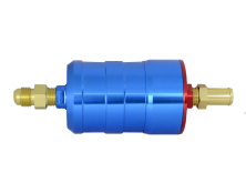 BULLET FUEL FILTER 12mm-Jic6 (Blue)
