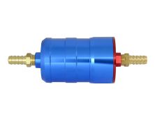 BULLET FUEL FILTER 10mm-10mm (Blue)