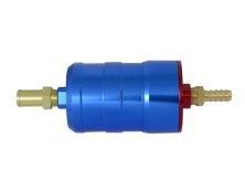 BULLET FUEL FILTER 8mm-12mm (Blue)