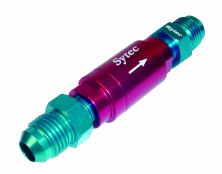 Sytec One Way Valve with Male JIC-6 Connections (Red)