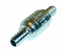 Sytec One Way Valve with 8mm push on tails (Silver)