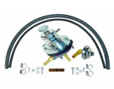 Sytec 1:1 Adjustable Fuel Pressure Regulator Kit (Silver) Ford / Lancia