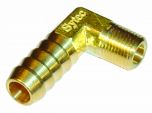 Sytec Brass 90 Degree Union 1/8nptf to 10mm (Facet 42774)