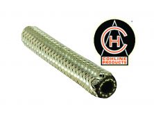 Cohline 224001 R9 Specification Stainless Overbraid Rubber Fuel Injection Hose (8mm Push On) E85 Compatible